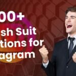 Stylish Suit Captions for Instagram