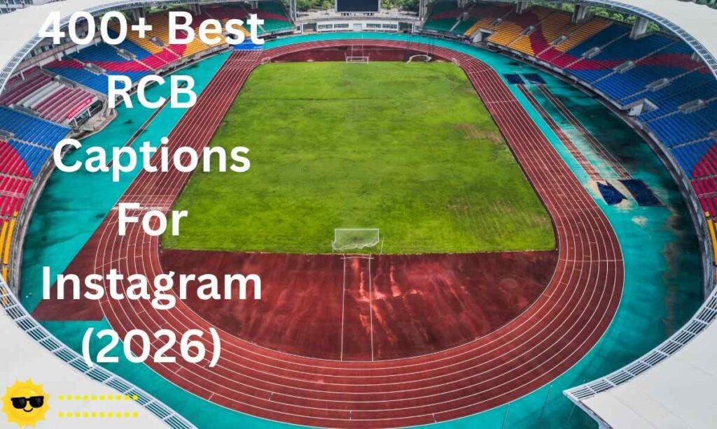 Discover 400+ best RCB captions for Instagram in 2026, perfect for cricket fans to show team spirit, excitement, and match-day vibes.