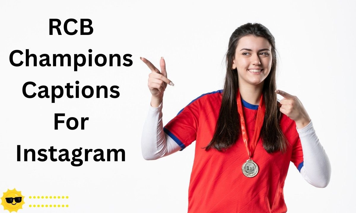Celebrate RCB victories with captions for Instagram, perfect for sharing championship moments and team pride.