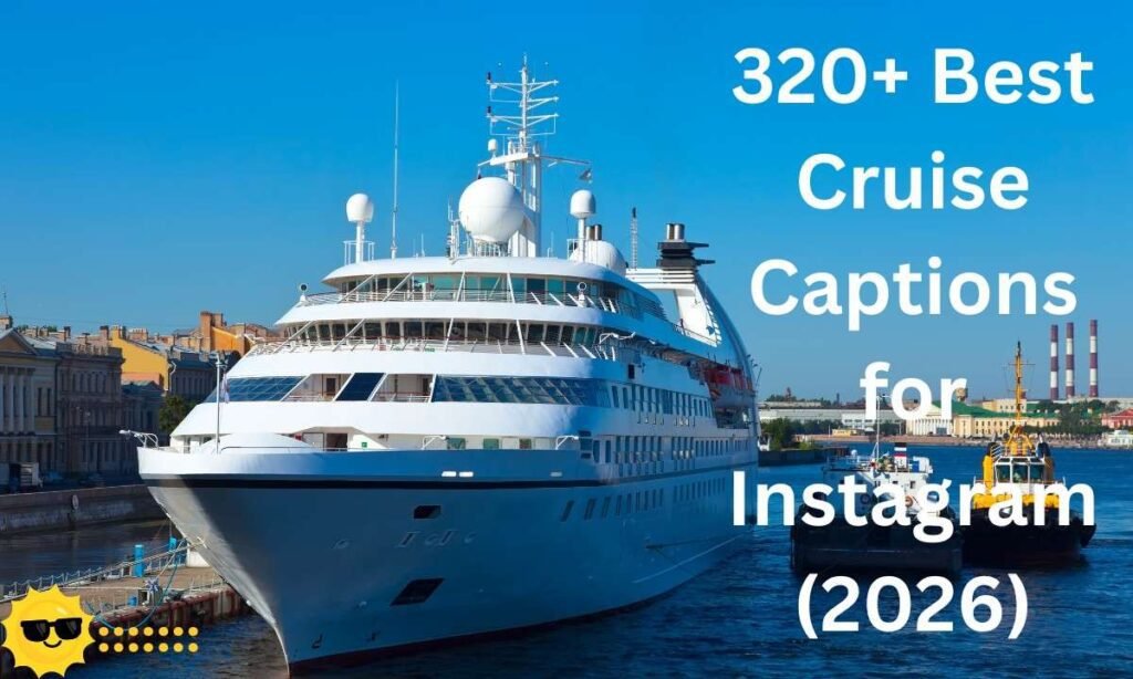 A fresh collection of fun, aesthetic, and sea-inspired captions perfect for sharing your cruise adventures and ocean memories on Instagram. 🚢🌊📸