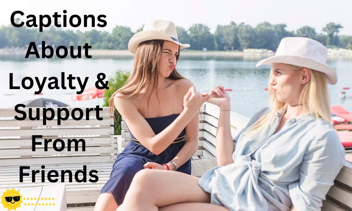 A meaningful collection of heartfelt lines that celebrate true friendship, trust, and unwavering support. Perfect for Instagram posts that honor the friends who always stand by your side.