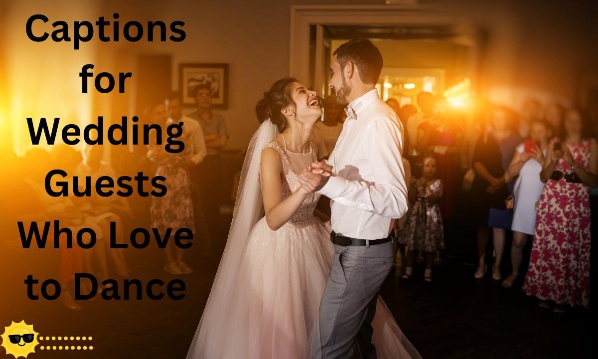Fun and energetic captions perfect for showing off your dance moves and joyful moments at weddings.