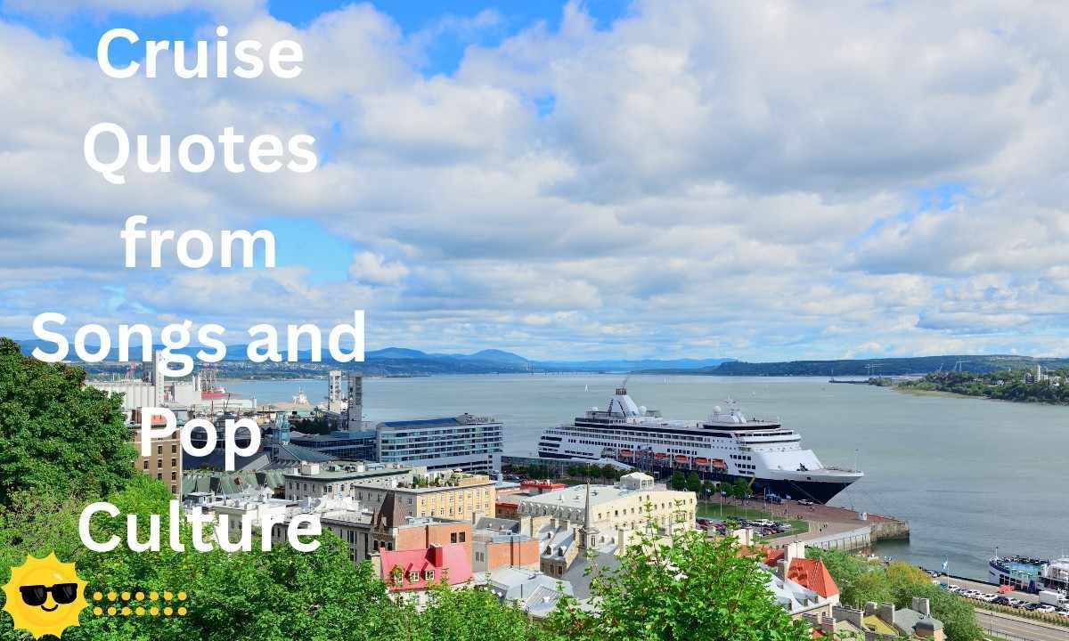 A fun and trendy collection of captions inspired by popular songs and pop culture, perfect for sharing your cruise adventures on Instagram. 🎶🚢📸