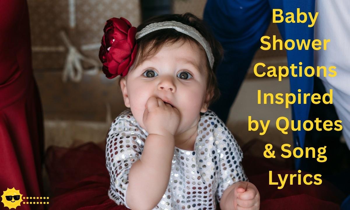 A charming collection of captions drawn from famous quotes and song lyrics, perfect for celebrating baby shower moments with love and creativity. πΆπΆβ¨πΈ