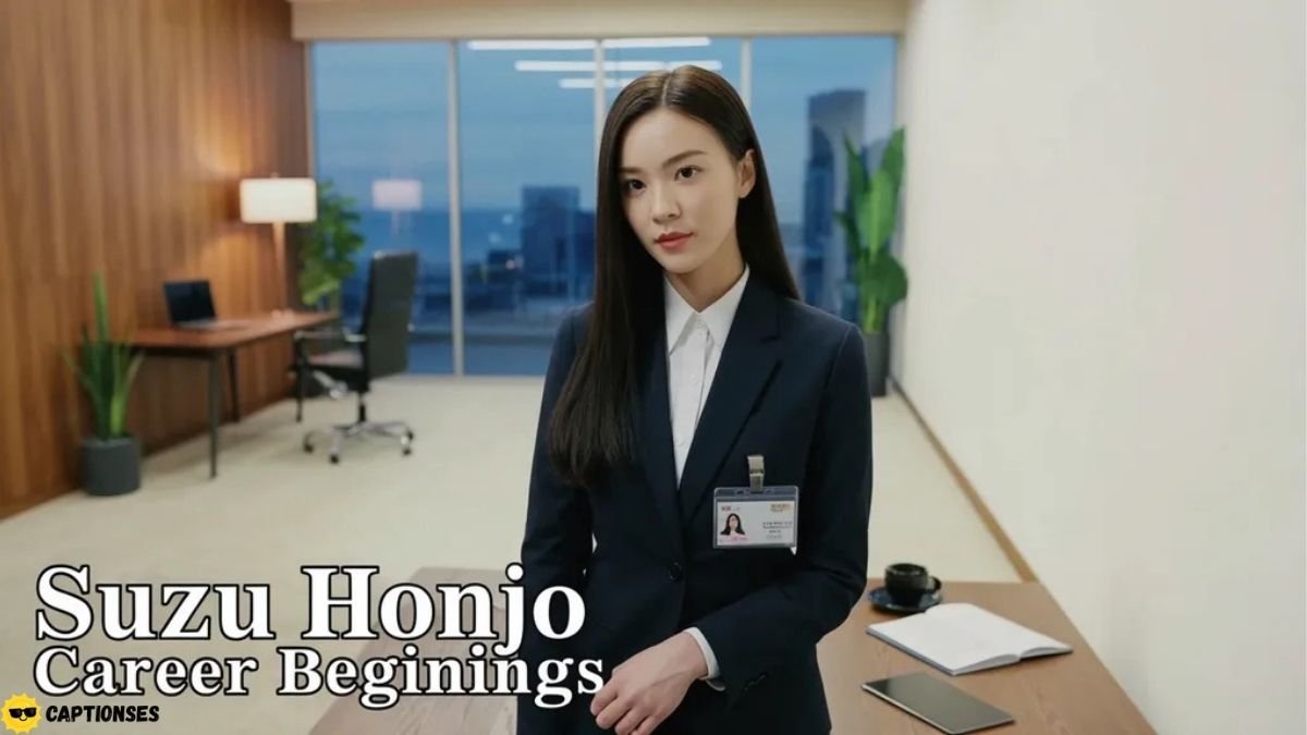 Young businesswoman in office setting