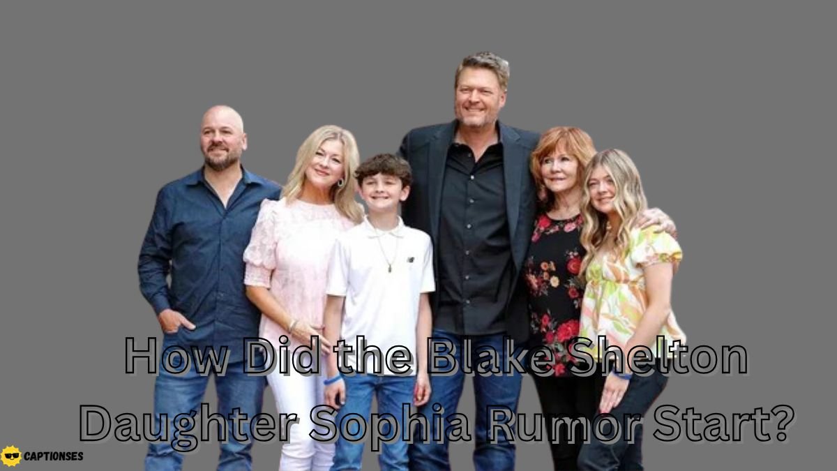 Blake Shelton Family Rumor Photo