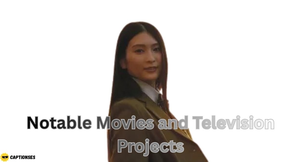 Woman portrait with movie title text