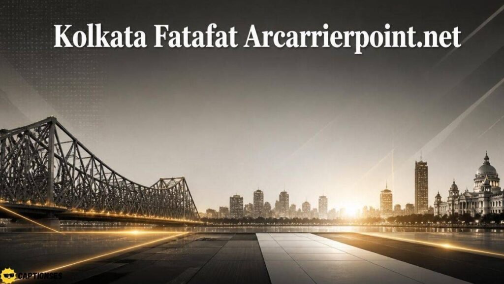 Kolkata Fatafat Arcarrierpoint.net